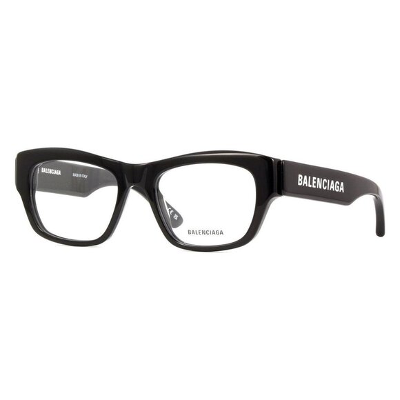 New Authentic  BALENCIAGA Black Cat Eye BB0264O 001 Glasses Women - Picture 1 of 4